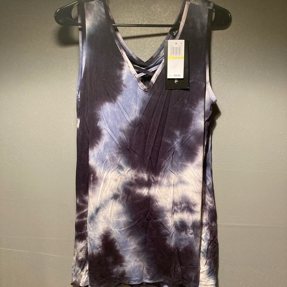 Nwt tie dye Alison Andrew’s tank top